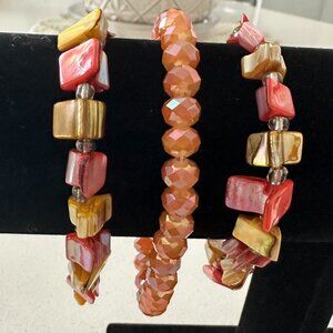 3 Beachy Stretch Bracelets